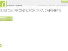 Tablet Screenshot of dcabinets.com